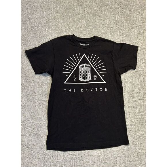 Other - DOCTOR WHO TARDIS ADULT T-SHIRT MEDIUM M Black Official‎ Ripple Junction